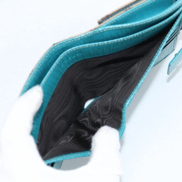 GUCCI Horsebit GG Canvas Wallet Beige Gold 138029 Auth yk19499V - Picture 11 of 16